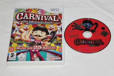 NINTENDO WII SPIEL ''CARNIVAL DIE JAHRMARKT-PARTY '' OVP 