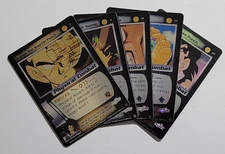 Dragon Ball Z DBZ CCG Saiyan Saga Limited Edition FOILS - Pick Choose Card