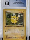Pokemon 1st Edition Pikachu CGC 8.5 60/64 Jungle