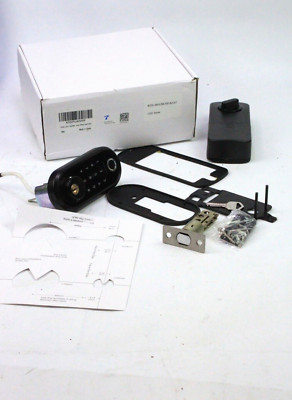 Smonet SMUS-ZNS-Y001-BLK Smart Door Lock Fingerprint Keyless Entry