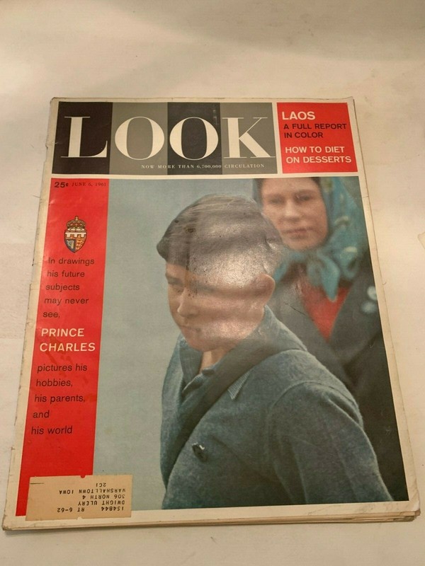 June 6 1961 Look Magazine Prince Charles