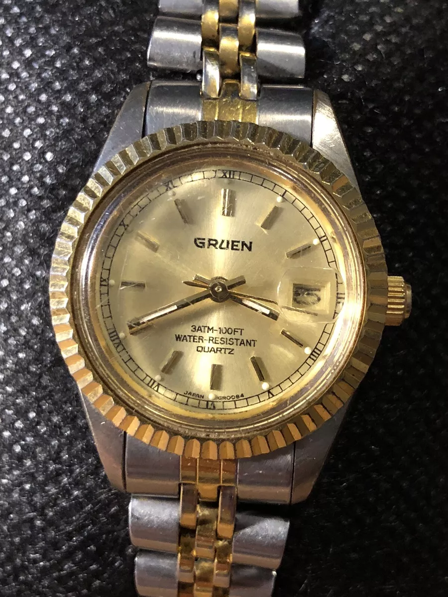 Vintage gruen women's watch cheap