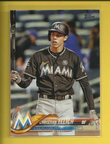 2018 Topps Milwaukee Brewers Complete Team Set Series 1 2 and Update Yelich 