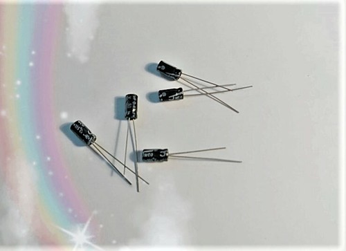 Condensador electrolítico 0,47uf 50V 105° Elko número de unidades 5/10/20 por favor elige - Imagen 2 de 4