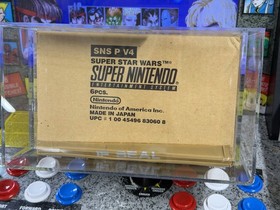 1992 Nintendo SNES Super Star Wars Factory Case of 6 VGA 80+ Graded Sealed Pop 1