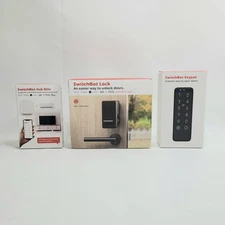 SwitchBot Wi-Fi Smart Lock with Wireless Keypad & Hub Mini