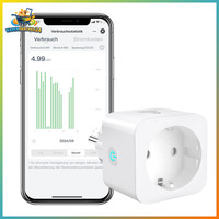 Smart Plug 16A 3680W Mit Stromverbrauch MessgeräT Sprachsteuerung Timer Wifi