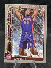 2025-26 Topps Holiday Silver Glitter Chaz Lanier RC Detroit Pistons #H197