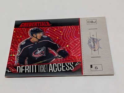 Billy Sweezey - 2023-24 Credentials Debut Ticket Access Auto Red 65/125 CBJ