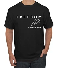 Freedom Charlie Signature- Kirk Memorial Tribute Men's T-Shirt
