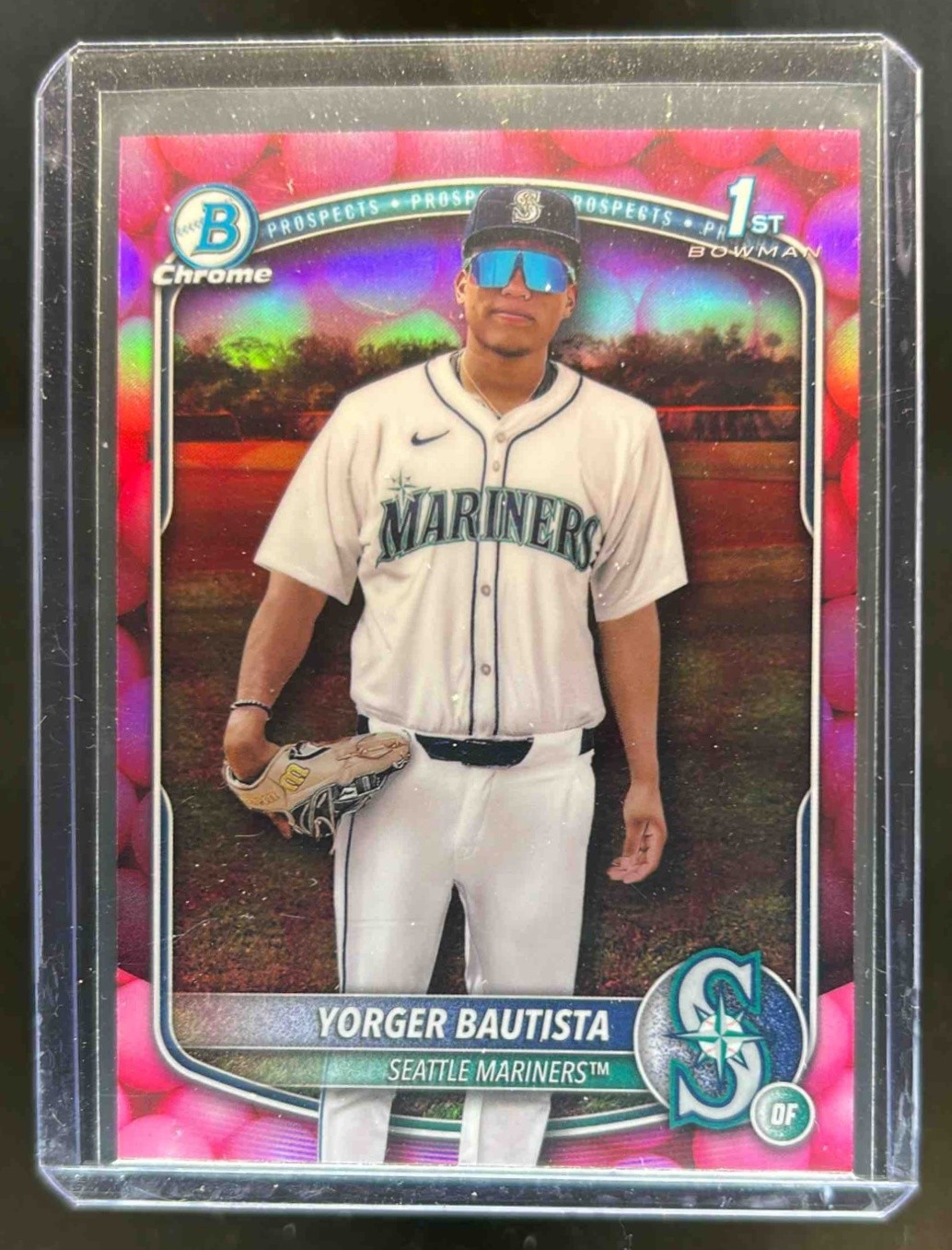 2025 Bowman Chrome Yorger Bautista Gum Ball Refractor 1st #BCP-194