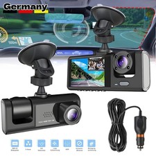 Dual Lens Autokamera Dashcam Full HD 1080P DVR Recorder Nachtsicht G-Sensor Neu