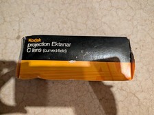 Kodak Ektanar C curved-field projection lens for slide projector New In Box