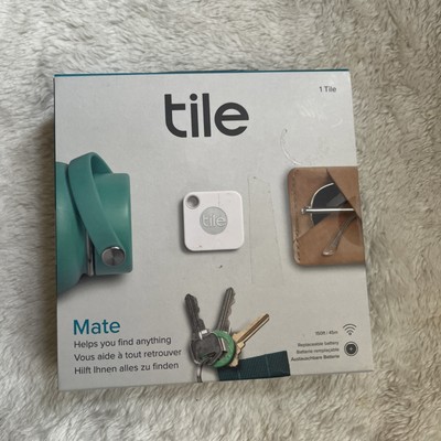 1 Tile Mate Item Tracker White Gray RT-13001 T5001 Sealed!