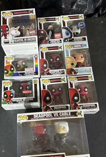 Funko Pop! Marvel Exclusive Deadpool  Lot