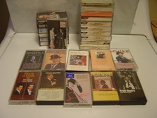 Frank Sinatra Lot of 25 Vintage Cassette Tapes - 2 SEALED