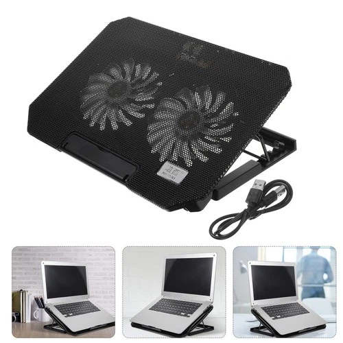 Powerful Fans 12 - 17 Laptop Cooler Appoggio Computer Portatile Supporto Per