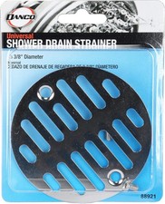 Danco Chrome 3 3/8" Universal Shower Drain Strainer 88921