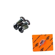 Black Stainless Steel Handlebar Switch Housing Bolts for 94-Later Harley Dyna XL