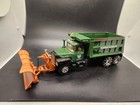 1:34 FIRST GEAR MACK R-MODEL DUMP TRUCK WITH SNOW PLOW MOOSEHEART GREEN 19-2415