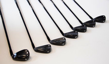 TaylorMade P790 Black 7-Club 4-PW Iron Set RH Steel Shafts Regular Flex