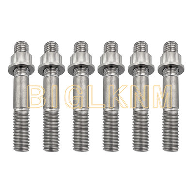 Titanium Cylinder Head Studs Bolt Nut Kit For Yamaha Blaster 200 YFS200 1988-06