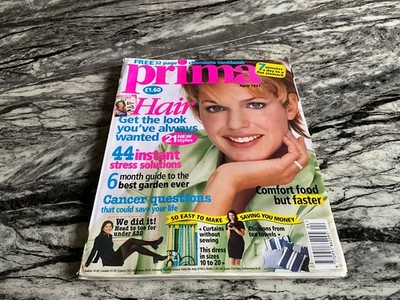 PRIMA MAG APRIL 1997 COMPLETE PATTERN SHEET - THE GO ANYWHERE DRESS  - EASTER TO