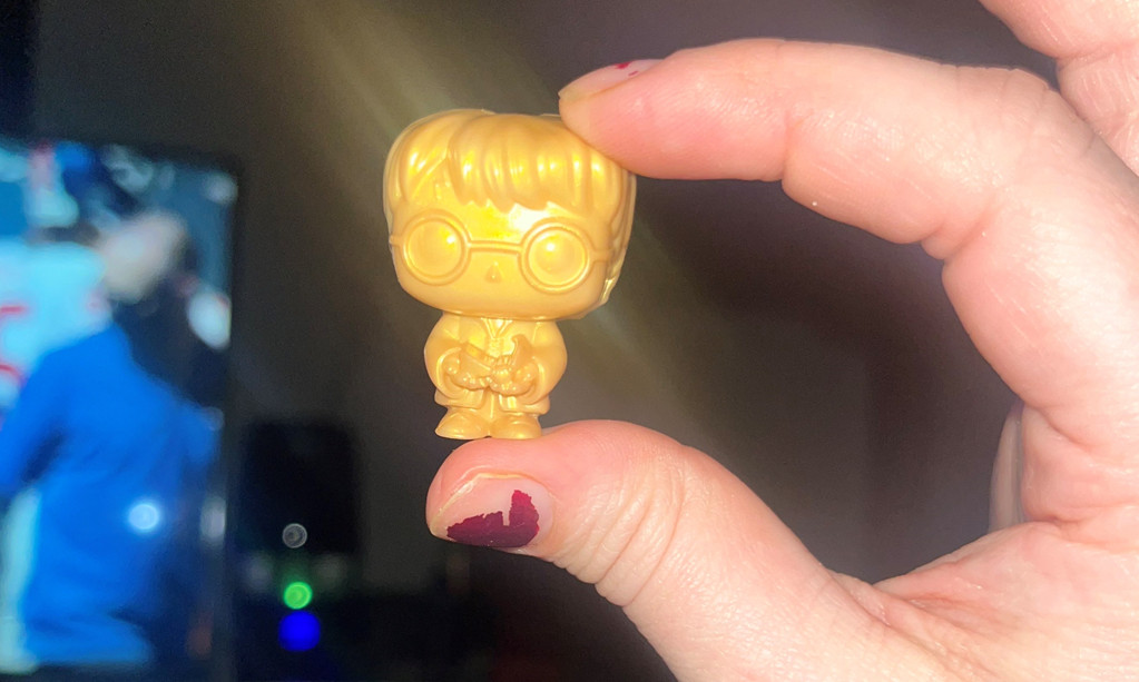ULTRA RARE Kinder Limited Edition Gold Harry Potter Funko Pop Joy VT401 K