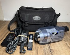 Sony Handycam DCR-TRV250 Camcorder Digital 8 Video Camera Tested Charger Bag