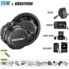 48V1000W Mid Drive Motor Kit TSDZ16 Torque Sensor Ebike Conversion Kit BB68-73MM
