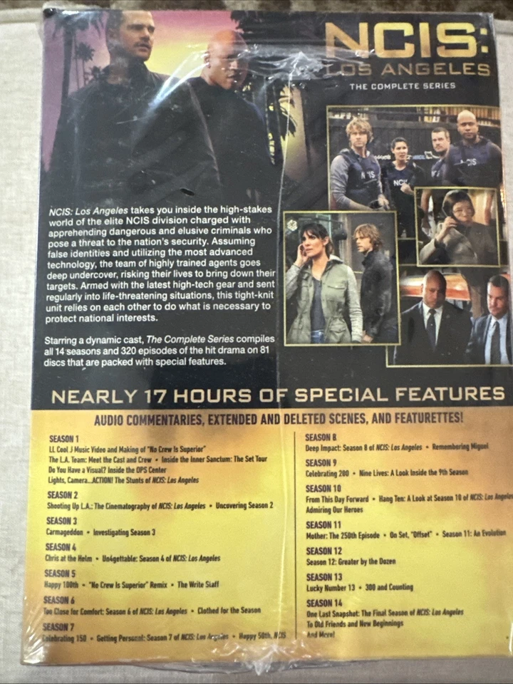 NCIS Los Angeles The Complete Series Seasons 1-14 (DVD) Foto 3 de 3