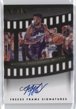 2022 Noir Freeze Frame Signatures Gold 23/25 Nickeil Alexander-Walker Auto 14mf