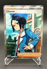 Pokemon Cheren 258/217 - Full Art Trainer Mega Evolution Ascended Heroes 2026