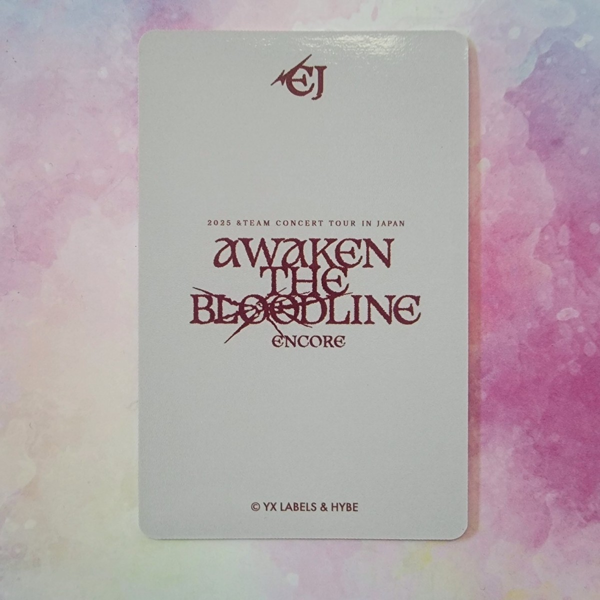 &TEAM 2025 CONCERT TOUR AWAKEN THE BLOODLINE ENCORE LIVE PC