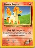Blaine's Ponyta - Gym Challenge #064/132 Pokemon tcg
