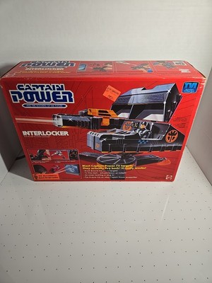 Captain Power Interlocker Anti Aircraft Throne 1987 Vintage - Box - Sealed