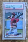 2018 Topps Update Series - Shohei Ohtani #US1 Pitching, Red Jersey (RC) PSA 9