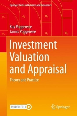 Investment Valuation and Appraisal - 9783030624392