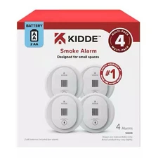 KIDDE 10SDR Detect Smoke Alarm - 4 Pack NEW Sealed