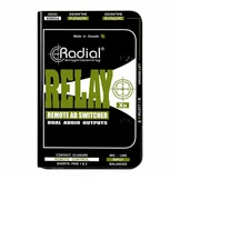 Radial Relay Xo Active Output Switcher RELAYXO RELAY-XO - Mint in box