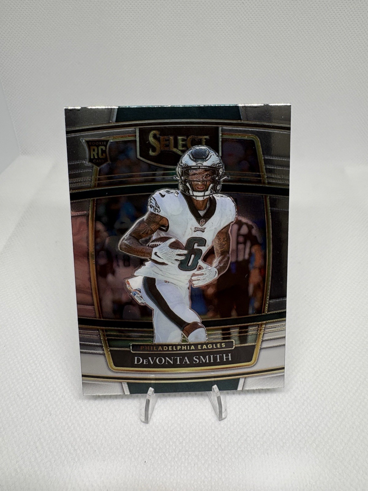 2021 Panini Select Football DeVonta Smith Rookie Card #49 Eagles NFL Sports RC
