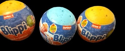 Blippi Series 4 Ball Pit Surprise Blind Bags Lot Of 3 Factory Sealed