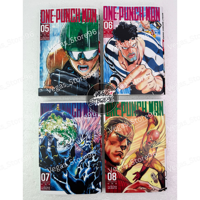 One Punch Man Volume 1-36 Manga English Edition Comic Books New