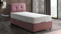 Bett Design Betten Luxus Polster Schlafzimmer MöBel Neu Modern Rosa 90X190