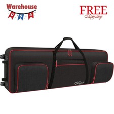 88 Key Keyboard Case with Wheels Interior: 57.2"x18.2"x6.8" , Case Only