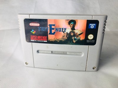 Videospiel Tuff Enuff SNES Super Nintendo nur Kart Vintage