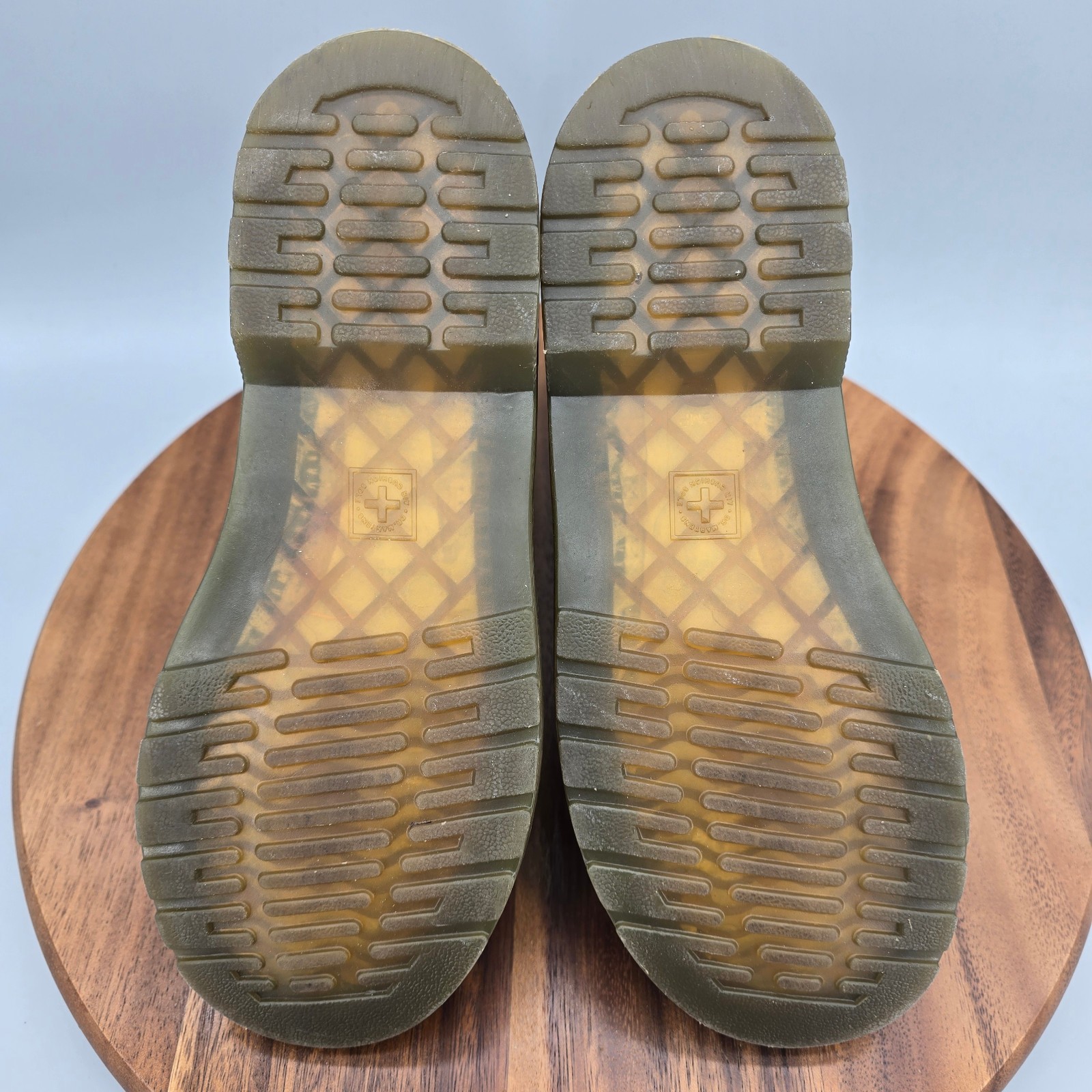 Dr. Martens 1460 Y Boots Womens 7 Black Patent Leather Combat Ankle Casual Doc thumbnail 7