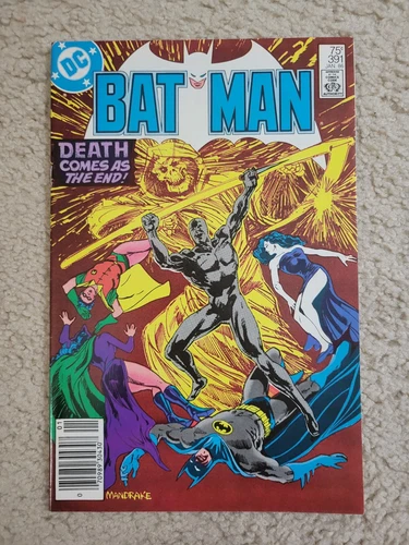 Batman #391 (1986) Batman, Robin + Catwoman vs. Night-Slayer (VF/8.0) -VINTAGE