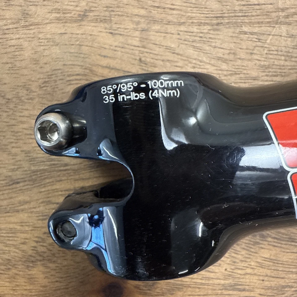 Salsa Pro Moto 1 Aluminum Ti 4-Bolt 31.8mm x 100mm 1-1/8" Threadless Stem - Image 2 of 4