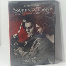 Sweeney Todd: The Demon Barber of Fleet Street DVD, 2008 New Sealed 
